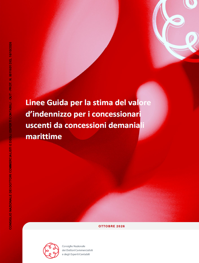 Linee guida per la stima del valore d’indennizzo per i concessionari uscenti da concessioni demaniali marittime